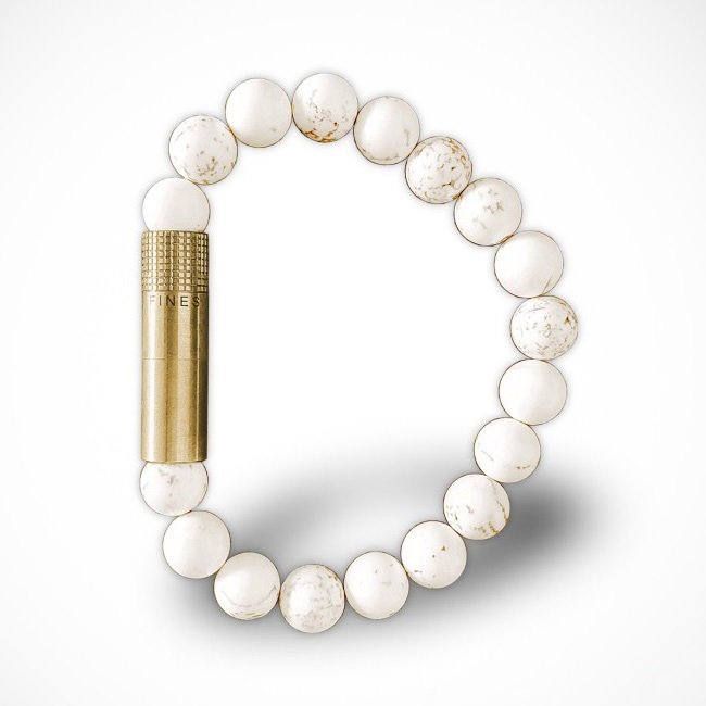 Les Fines Lames Punch Bileklik - Brass Magnezit