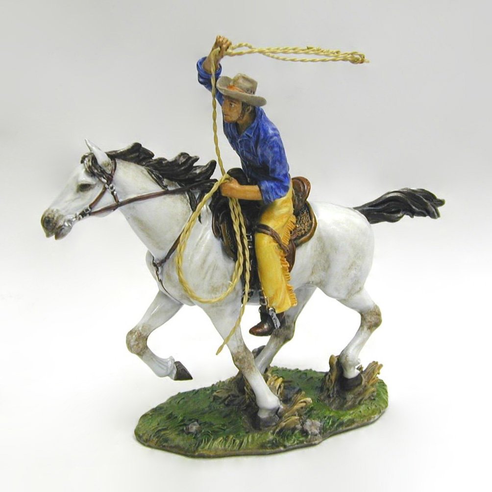 Atlı Kovboy Figürü - Veronese Design