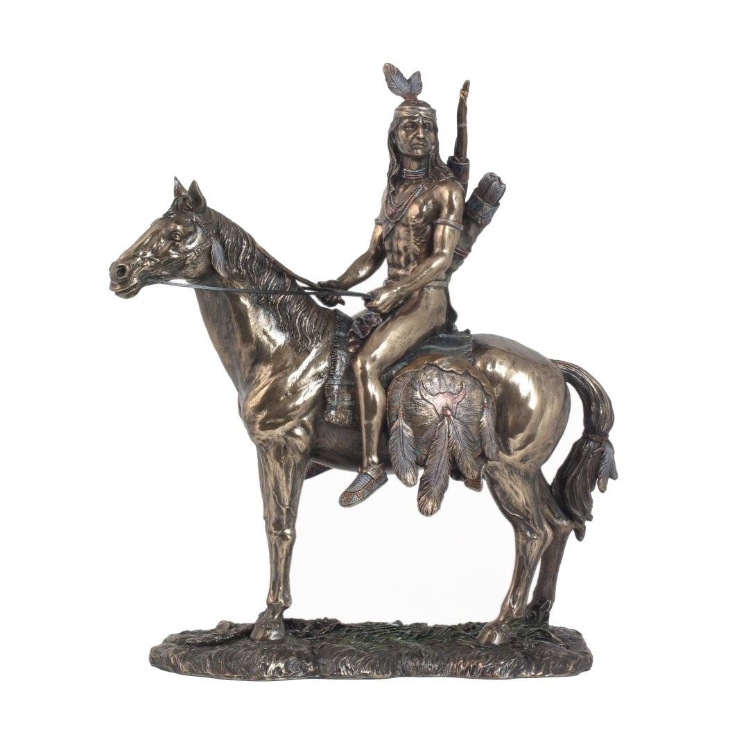 Atlı Kızılderili Biblo - Veronese Design
