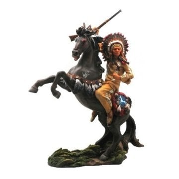 Atlı Kızılderili Biblo - Veronese Design