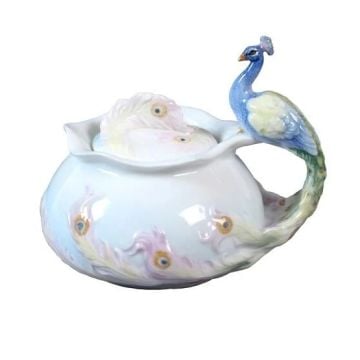 Tavus Kuşu Figürlü Şekerlik - Veronese Design