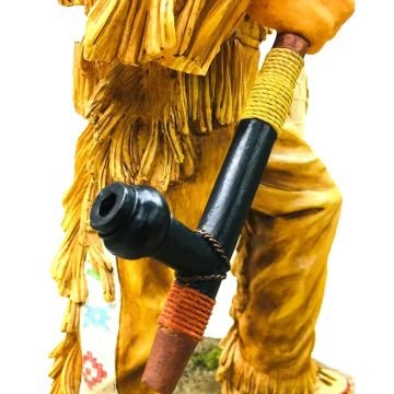 Kızılderili Şef Heykeli | 91 cm - Veronese Design