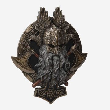 Vikingli Savaşçı Duvar Panosu - Veronese Design