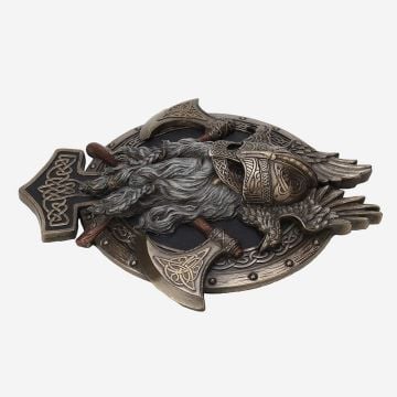 Vikingli Savaşçı Duvar Panosu - Veronese Design