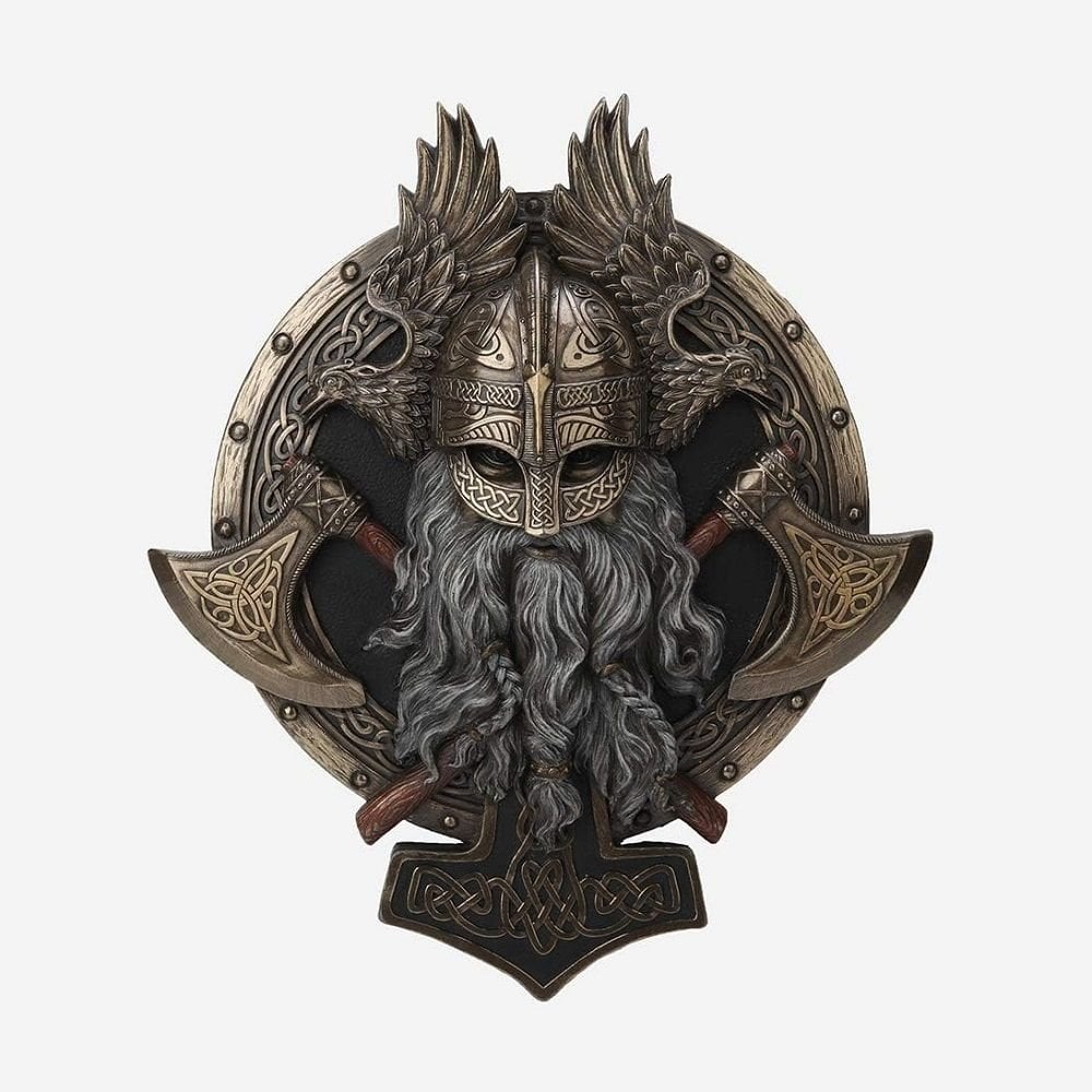 Vikingli Savaşçı Duvar Panosu - Veronese Design