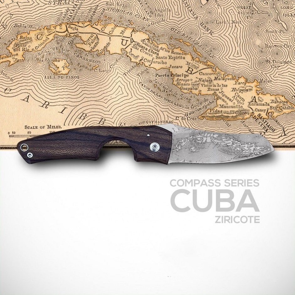 Les Fines Lames Le Petit Puro Kesici - Compass Cuba Ziricote