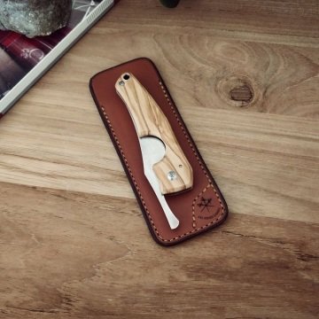 Les Fines Lames Le Petit Puro Kesici Kılıfı - Tan