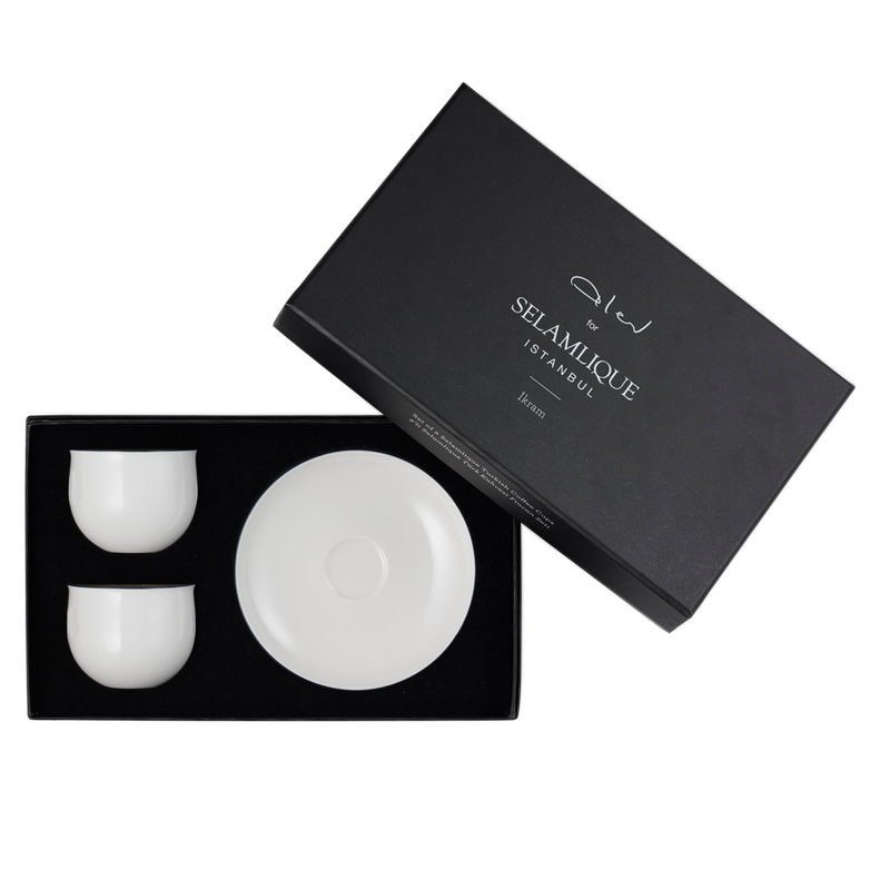 Alev for Selamlique 2'li İkram Türk Kahvesi Fincanları