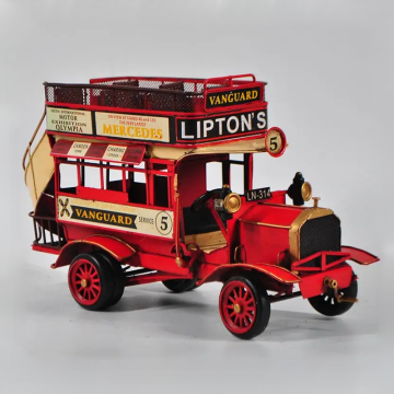 Nostaljik Londra Metal Otobüs Modeli - Jayland