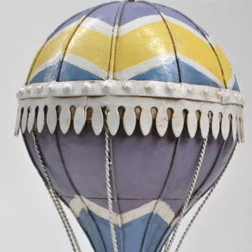 Dekoratif Metal Sıcak Hava Balonu - Jayland