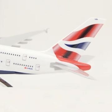 1/200 Airbus A380 ''British Airways'' Hazır Model Uçak Maketi (36 cm)