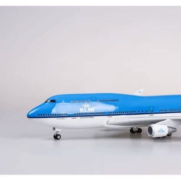 1/160 Boeing 747 ''KLM'' Hazır Model Uçak Maketi (47 cm)