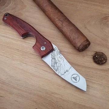 Les Fines Lames Le Petit Puro Kesici - Compass Nicaragua Padauk