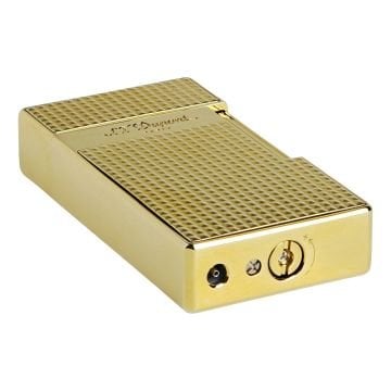 S.T. Dupont Biggy Diamond Head Gold Çakmak 25009