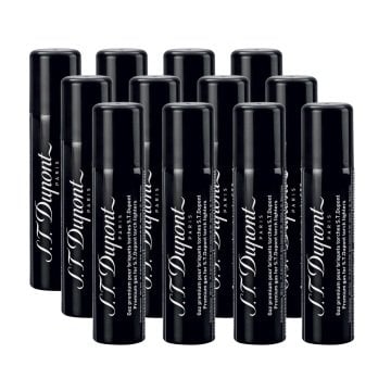 S.T. Dupont Siyah Çakmak Gazı 000430 - 12'Lİ PAKET