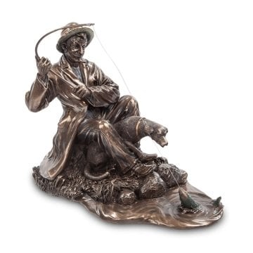 Balık Tutan Adam ve Köpeği - Veronese Design