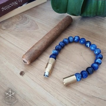 Les Fines Lames Punch Bileklik - Brass Sodalit