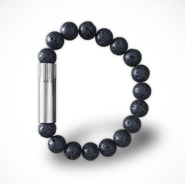 Les Fines Lames Punch Bileklik - Steel Lav