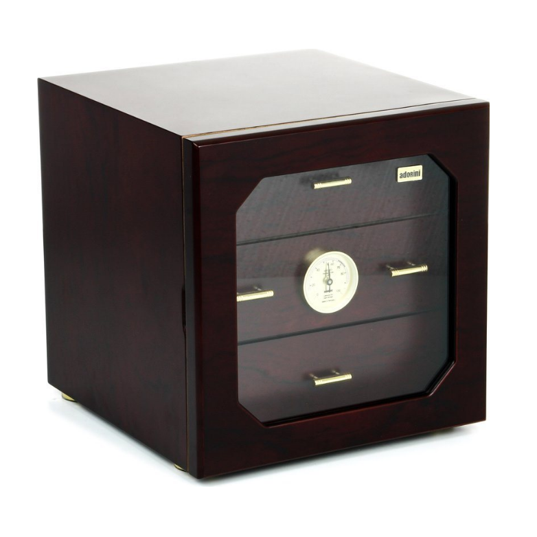 Adorini Chianti Medium Deluxe Puro Kutusu Humidor - Gül Ağacı