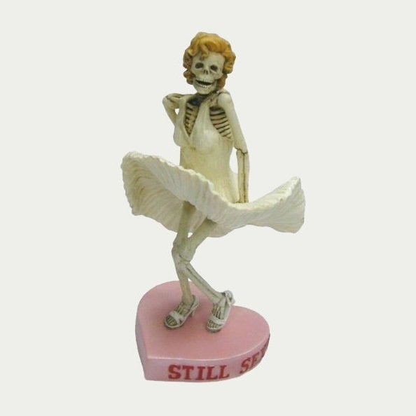 Marilyn Monroe İskelet Biblo - Veronese Design