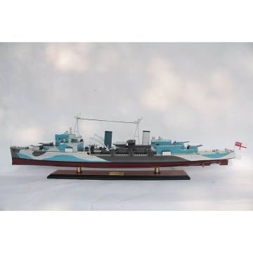 HMS Belfast Dekoratif Kruvazör Gemi Modeli (99 cm)