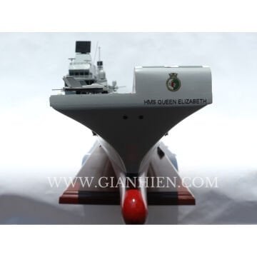 HMS Queen Elizabeth Dekoratif Uçak Gemisi Modeli (100 cm)