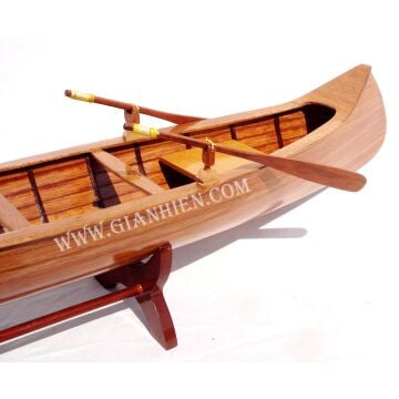 Dekoratif Hintli Kayık Modeli (60 cm)