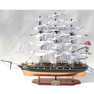 Cutty Sark Dekoratif Ahşap Yelkenli Gemi Modeli (70 cm)