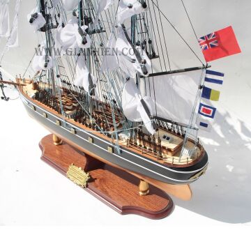 Cutty Sark Dekoratif Ahşap Yelkenli Gemi Modeli (70 cm)