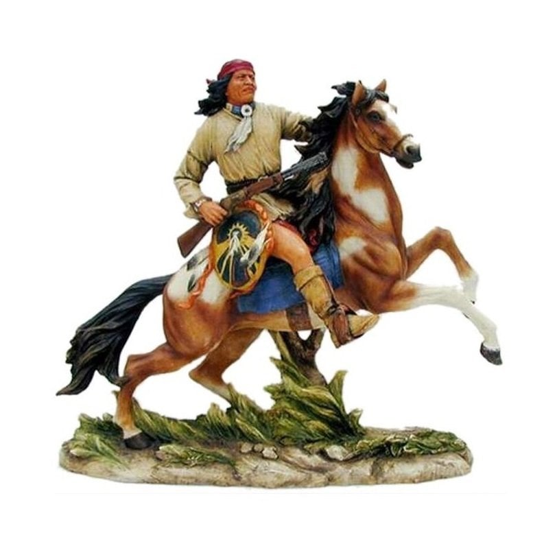 At Üstünde Tüfekli Kızılderili - Veronese Design