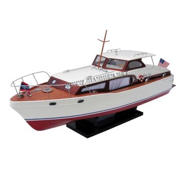 Chris Craft Cabin Cruiser Dekoratif Tekne Modeli (90 cm)