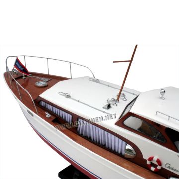 Chris Craft Cabin Cruiser Dekoratif Tekne Modeli (90 cm)
