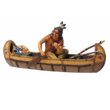 Kanoda Avlanan Kızılderili - Veronese Design