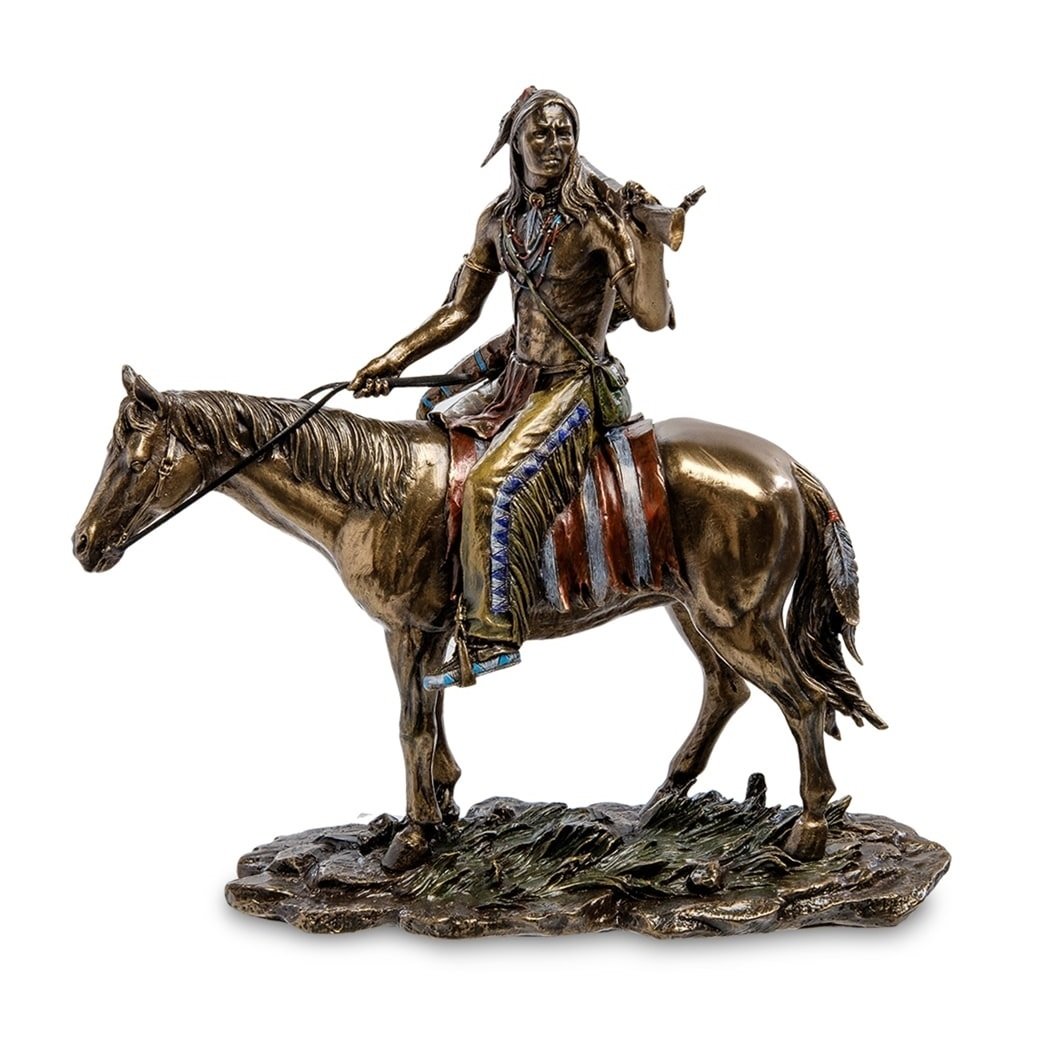 Atlı Kızılderili Biblo - Veronese Design