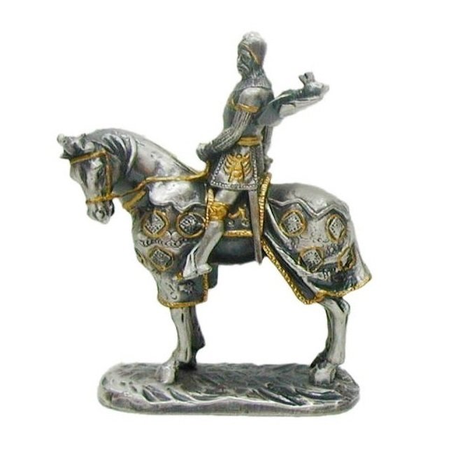 Atlı Şövalye Kurşun Asker - Veronese Design