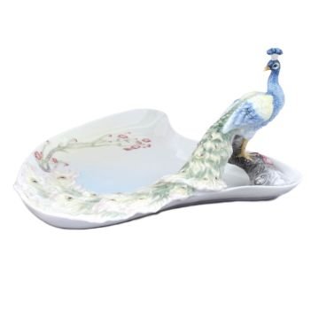 Tavus Kuşlu Tabak - Veronese Design