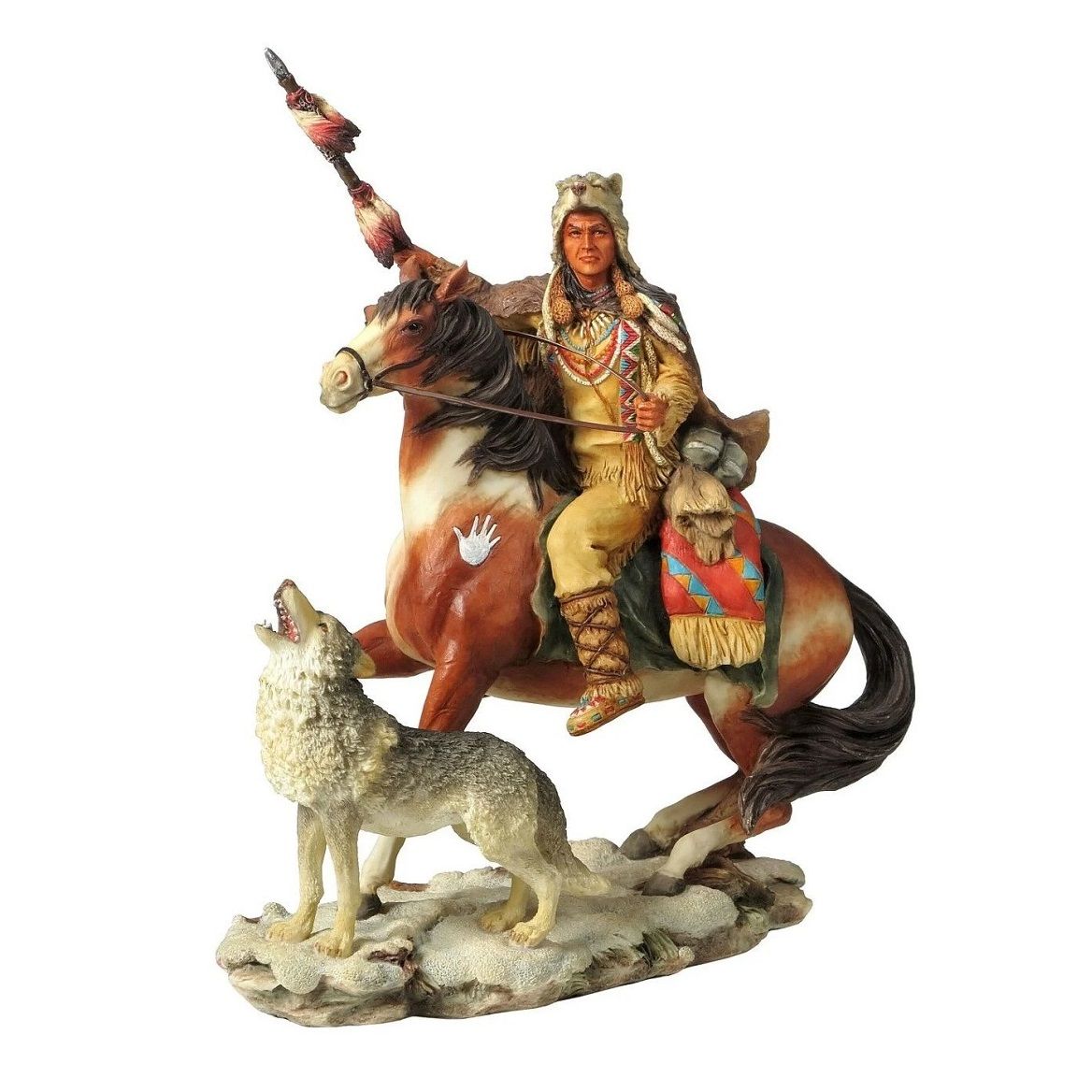 Atlı Kızılderili Biblo - Veronese Design