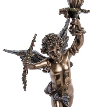 Eros Figürlü Şamdan - Veronese Design
