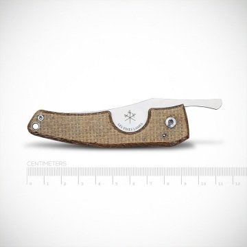 Les Fines Lames Le Petit Puro Kesici - Micarta Karamel
