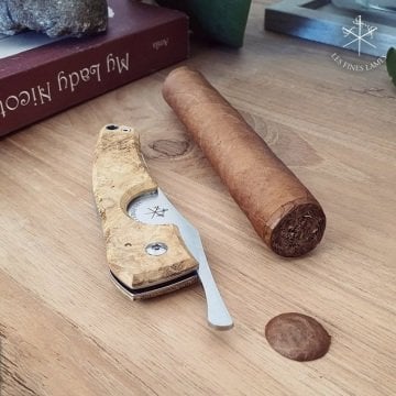 Les Fines Lames Le Petit Puro Kesici - Acacia Burl