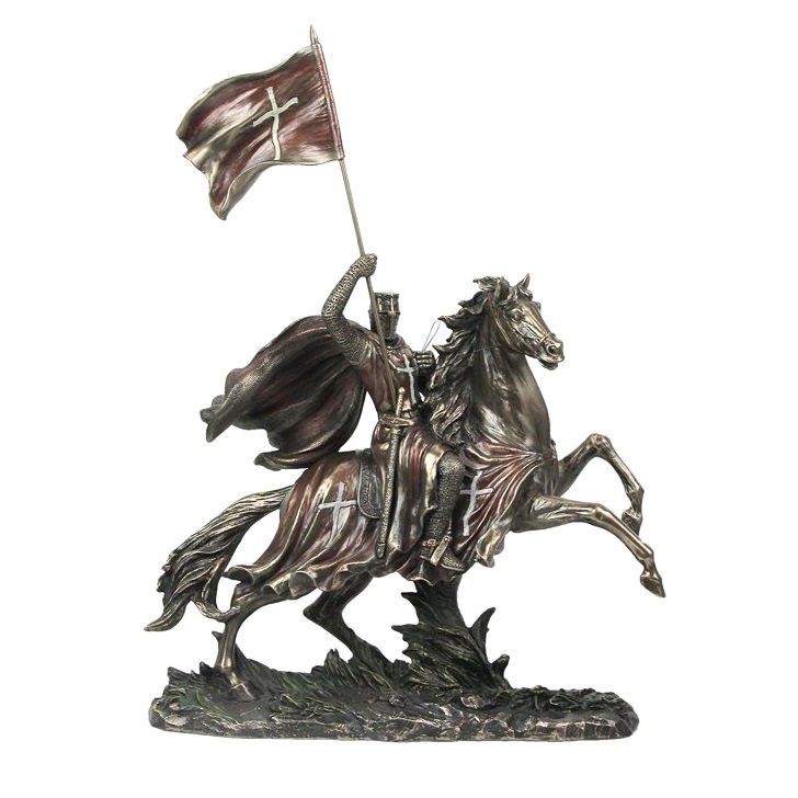 Atlı Haçlı Şövalye Biblo - Veronese Design