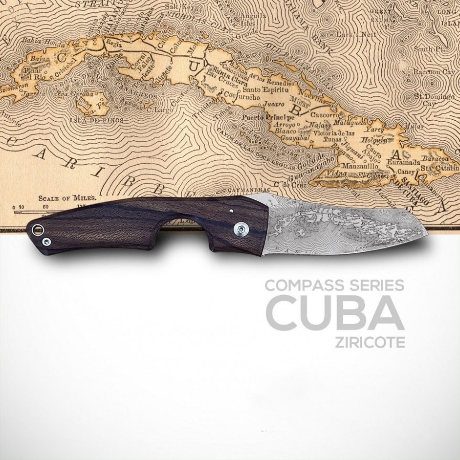 Les Fines Lames Le Petit Puro Kesici - Compass Cuba Ziricote