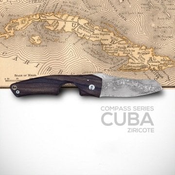 Les Fines Lames Le Petit Puro Kesici - Compass Cuba Ziricote