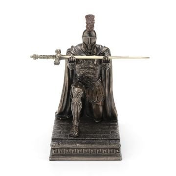 Kılıçlı Şövalye Masaüstü Yatay Kalemlik - Veronese Design