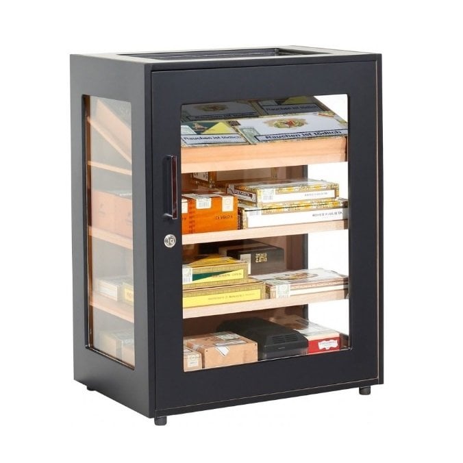 Adorini Salina Deluxe Humidor Kabinet - Siyah