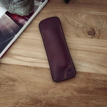 Les Fines Lames Le Petit Puro Kesici Kılıfı - Burgundy