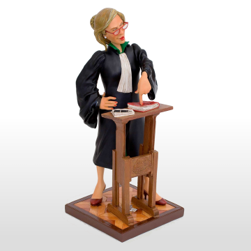 Kadın Avukat Biblo | 42 cm - Forchino