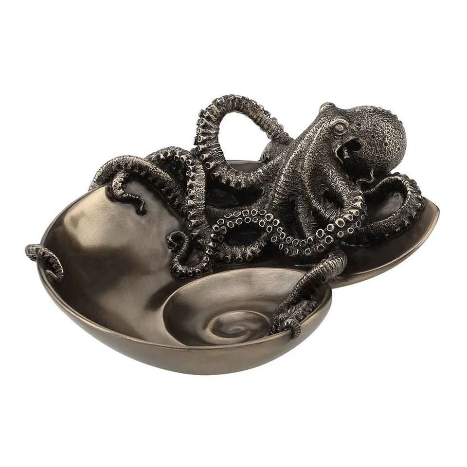 Ahtapot Figürlü Tabak - Veronese Design
