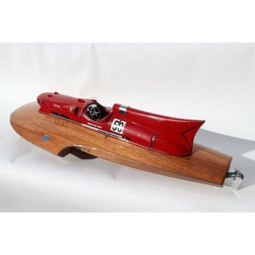1954 Ferrari Hydroplane Dekoratif Yarış Teknesi Modeli (90 cm)