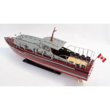 Hacker Craft Thunderbird Dekoratif Tekne Modeli (95 cm)